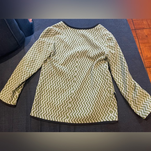 Vintage Retro Green Striped Jacket 1960s or 1970s Blazer - Picture 11 of 15